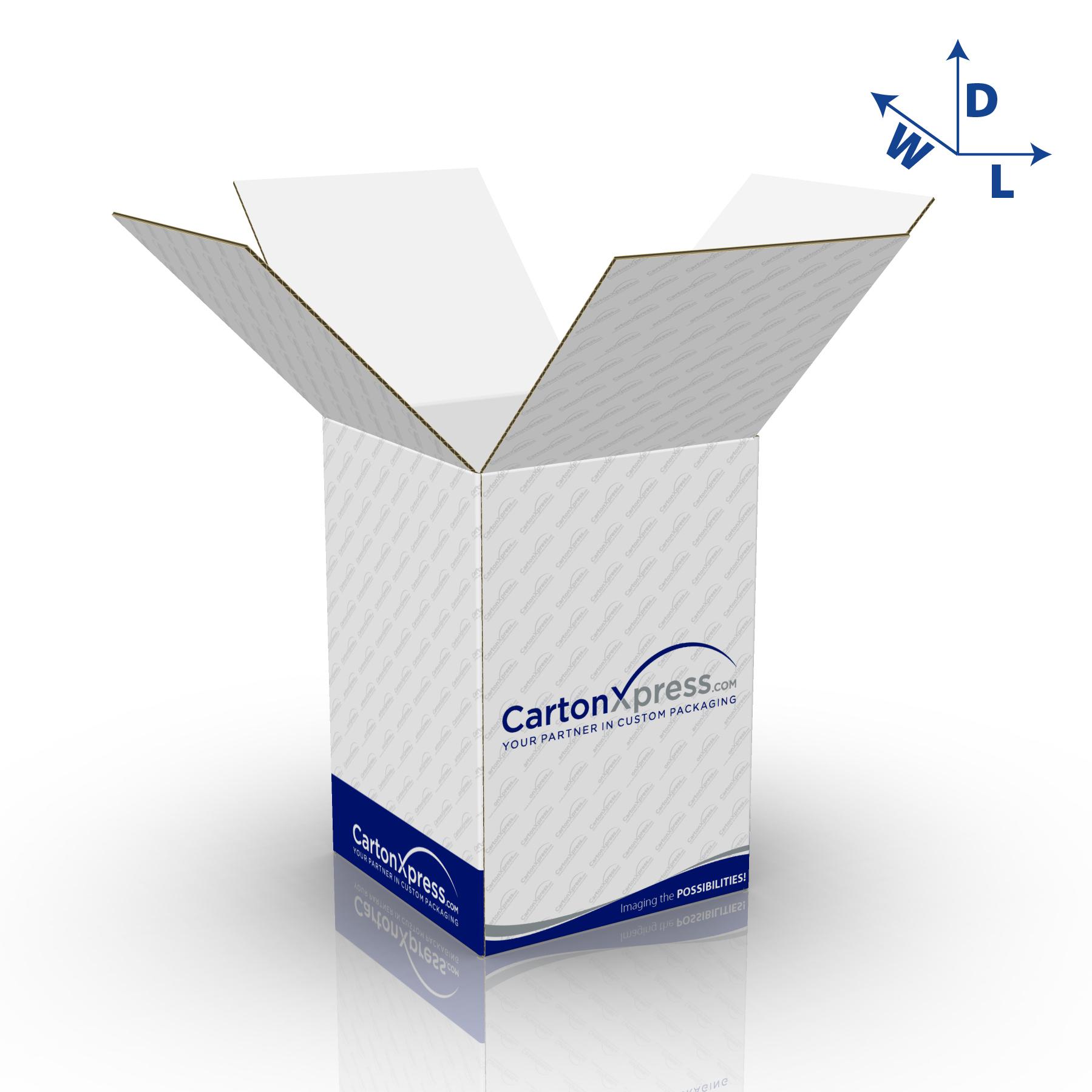 Full Overlap Container (Corrugated)